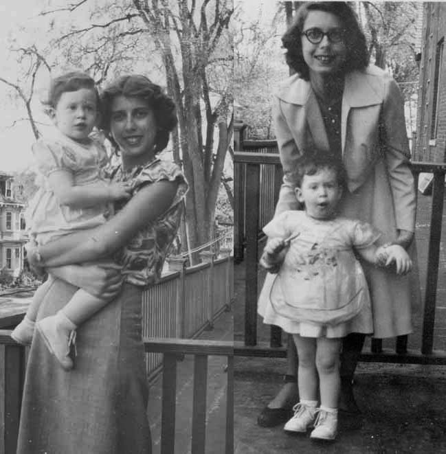 BTS and Ruthie and Clair Supovitz Dover 1948